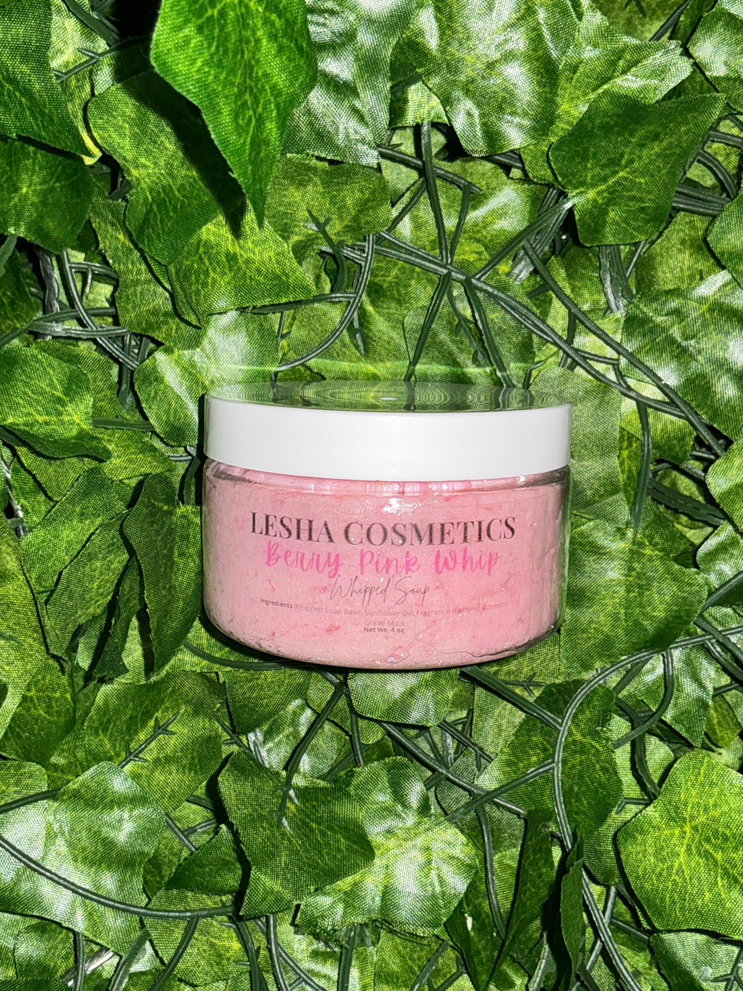 Berry Pink Whipped Soap | Soft Glow Cleanse