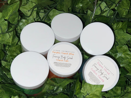 Foaming body scrub 4 oz Collection | Pick your scent