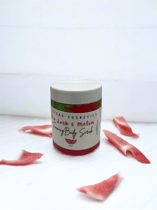 Pop Lock & Melon Foaming Hydrating Body Scrub – Watermelon Scented
