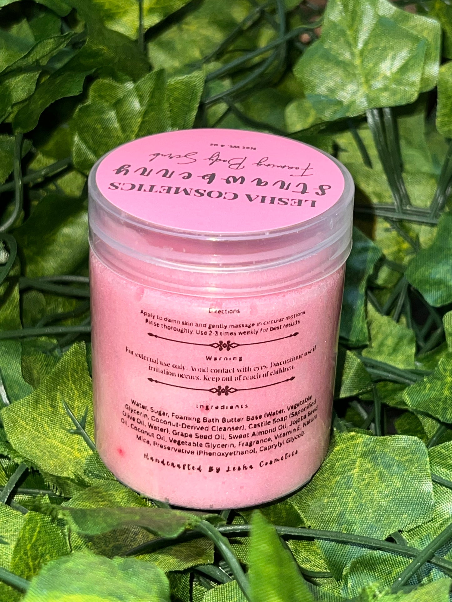 Foaming body scrub 4 oz Collection | Pick your scent