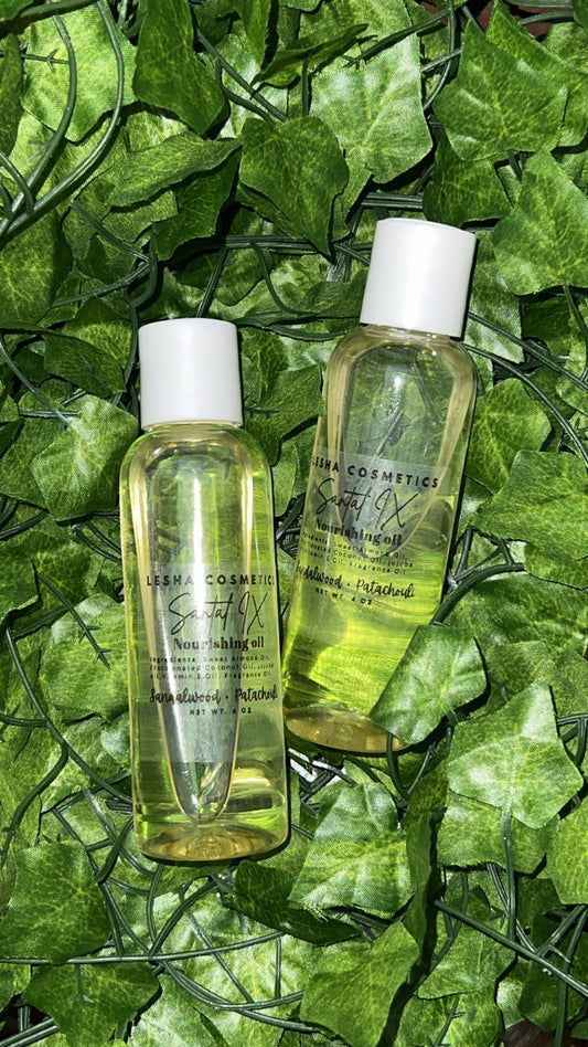 Santal IX Nourishing Oil for Men | Sandalwood + Patchouli | Body & Beard Oil
