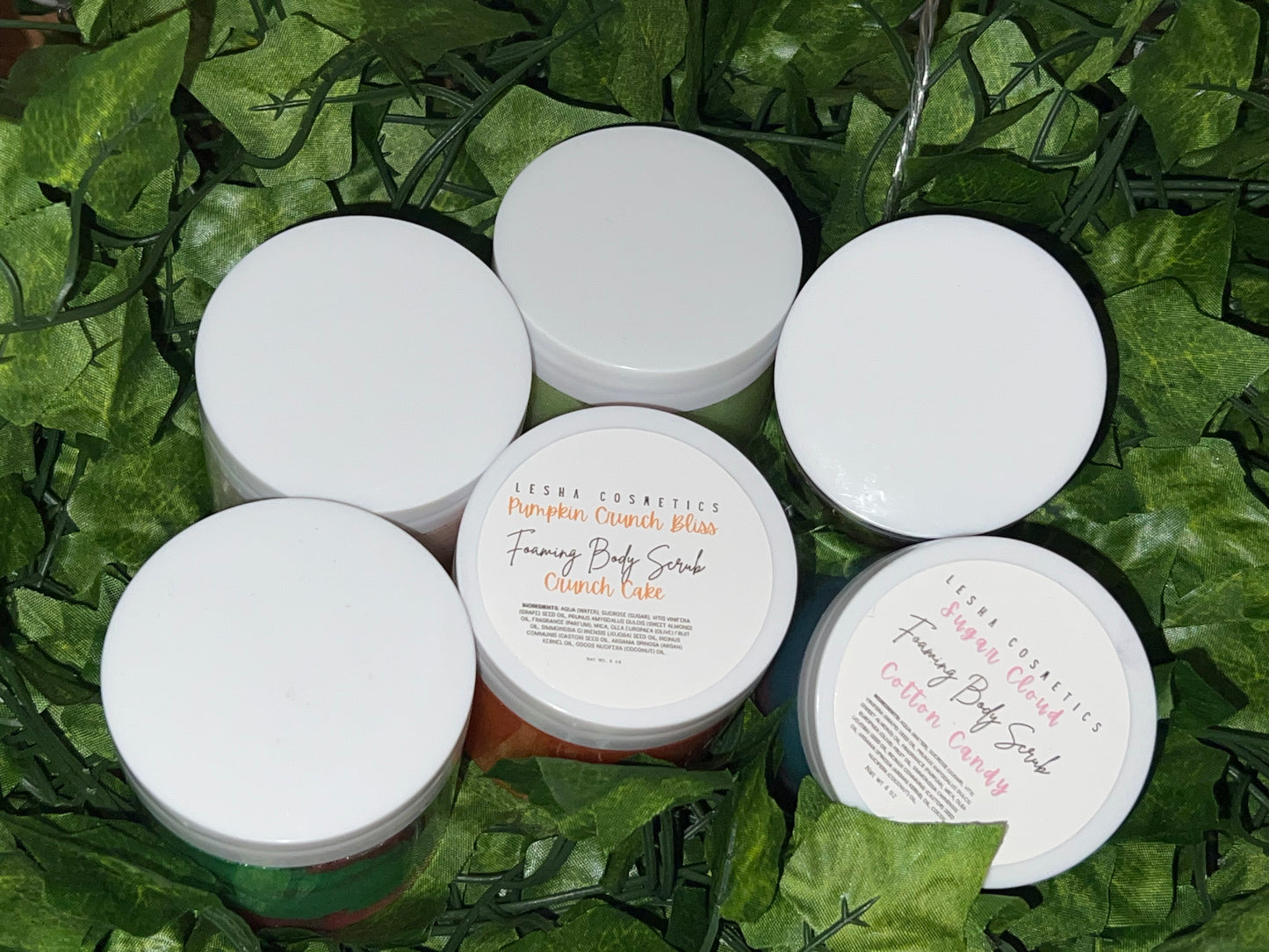 Foaming body scrub 4 oz Collection | Pick your scent