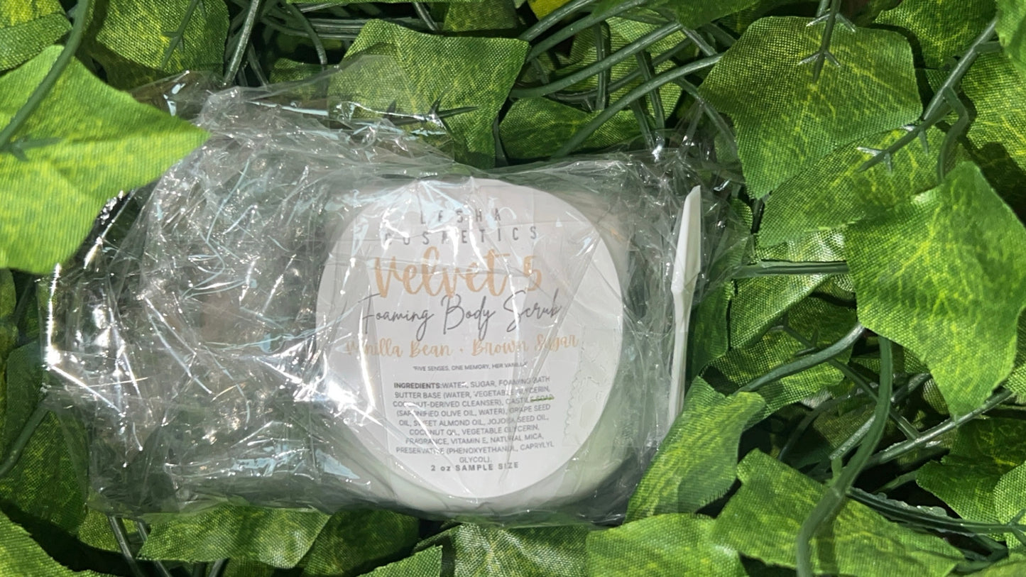 Foaming body scrub sample size ( 2oz) Pick your scent