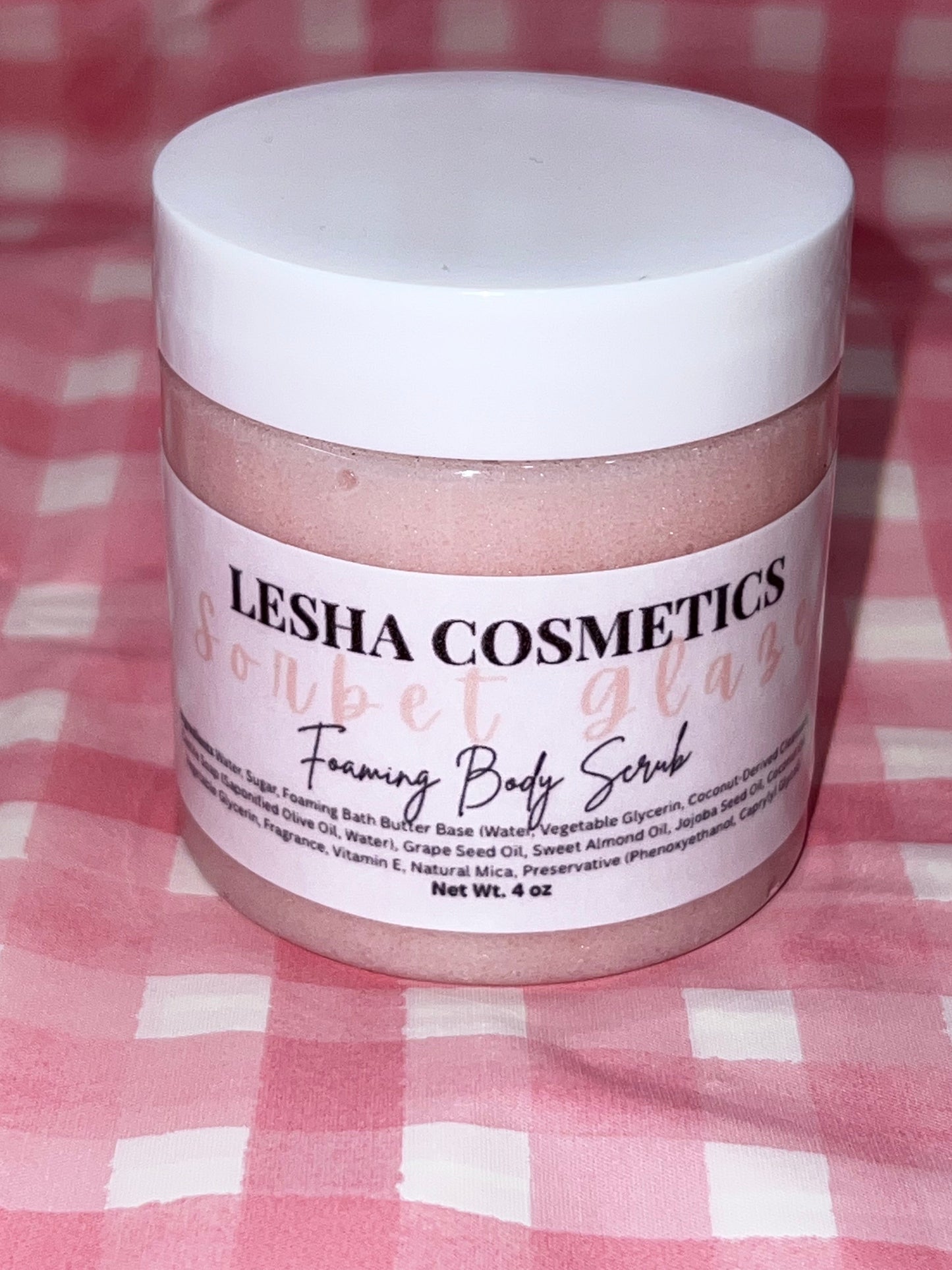 Foaming body scrub 4 oz Collection | Pick your scent