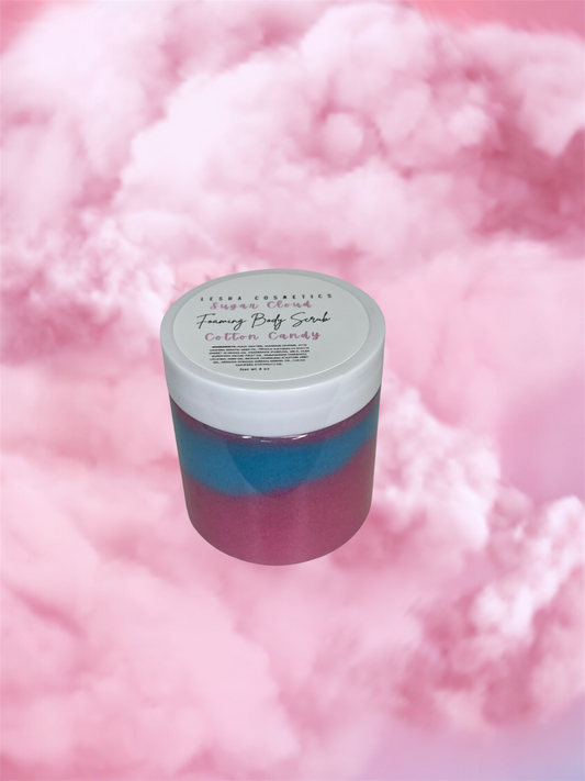 Sugar Cloud foaming body scrub 4 oz