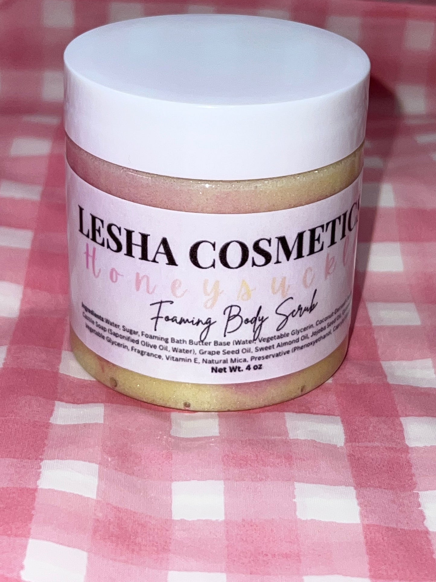Foaming body scrub 4 oz Collection | Pick your scent